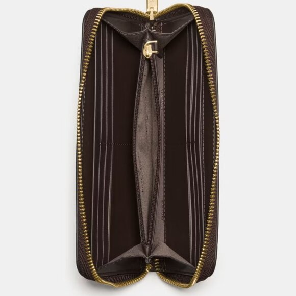 Kate Spade Wallet Lena Large Continental Maroon Pebbled Leather Zip Around New - Picture 4 of 6